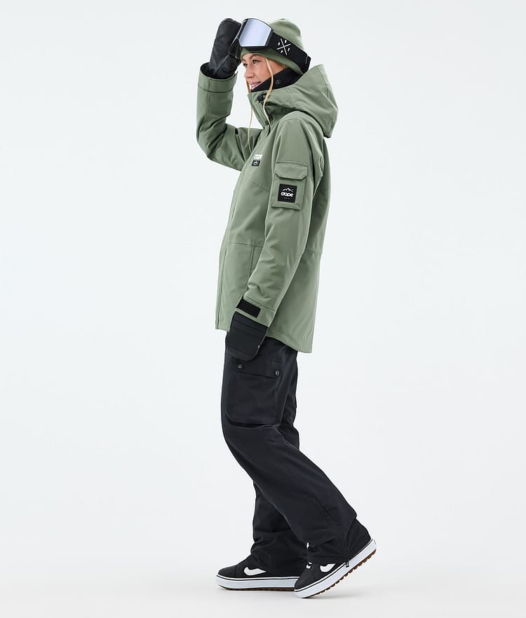 Dope Adept W Snowboard Jacket Women Soft Pink Renewed