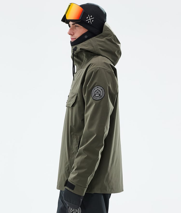 Dope Blizzard Ski Jacket Men Metal Blue