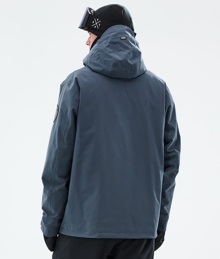 Dope Blizzard Ski Jacket Men Metal Blue