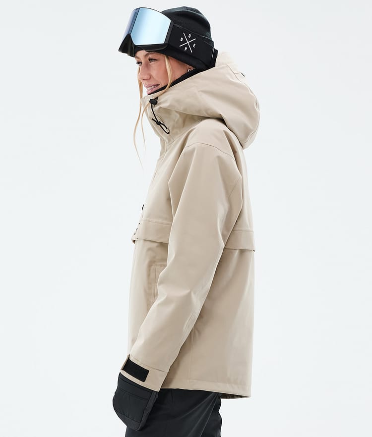 Dope Legacy W Snowboard Jacket Women Light Blue Renewed
