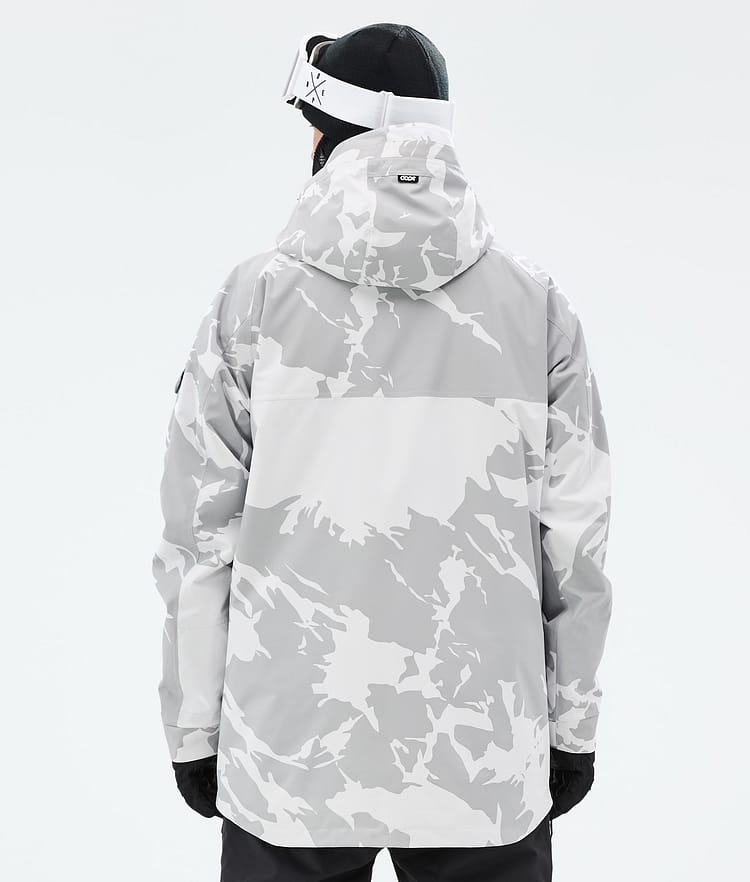 Dope Akin Snowboard Jacket Men Metal Blue Renewed