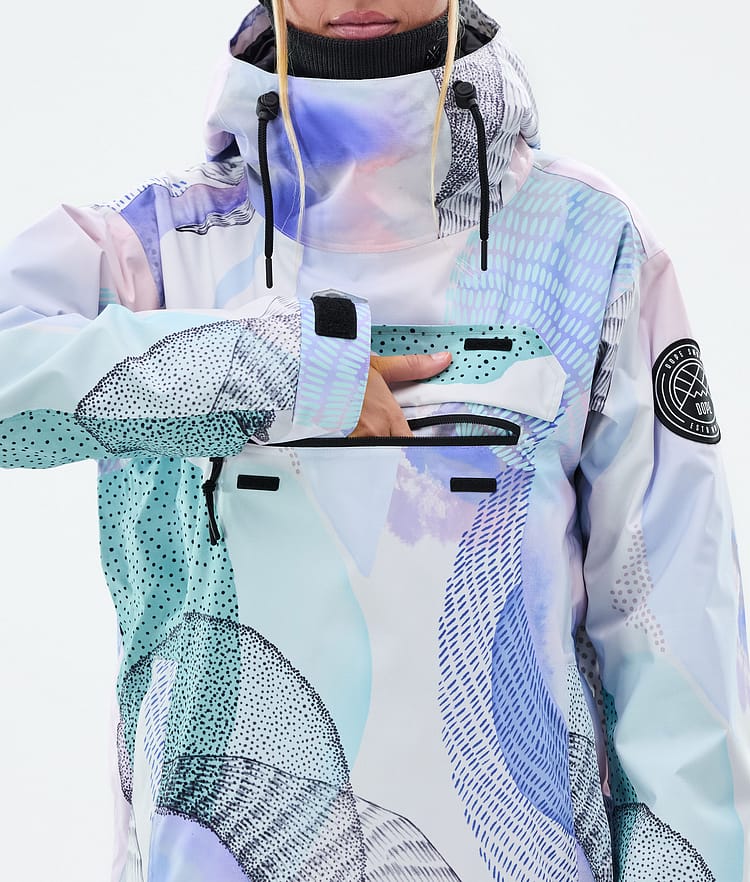 Dope Blizzard W Snowboard Jacket Women Punk Blue