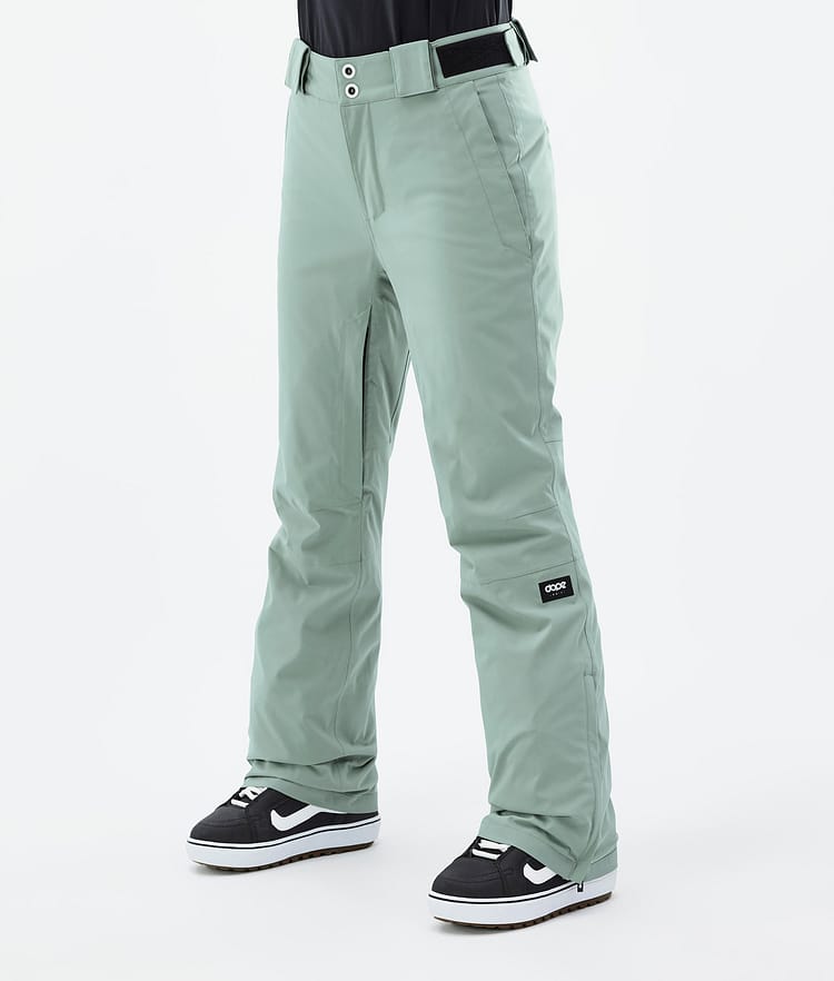 Dope Con W 22 Snowboard Pants Women Olive Green