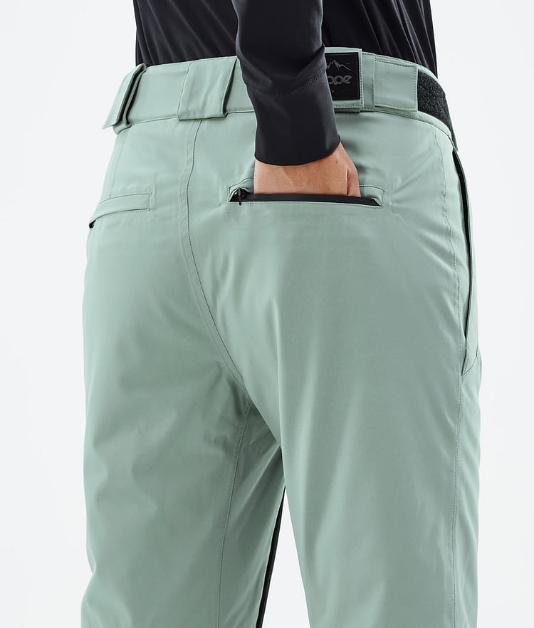 Dope Con W 22 Snowboard Pants Women Olive Green
