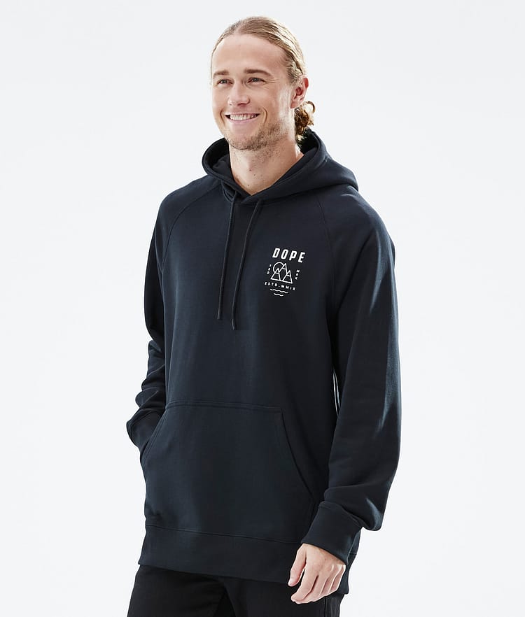 Dope Common 22 Hoodie Men 2X-Up Black