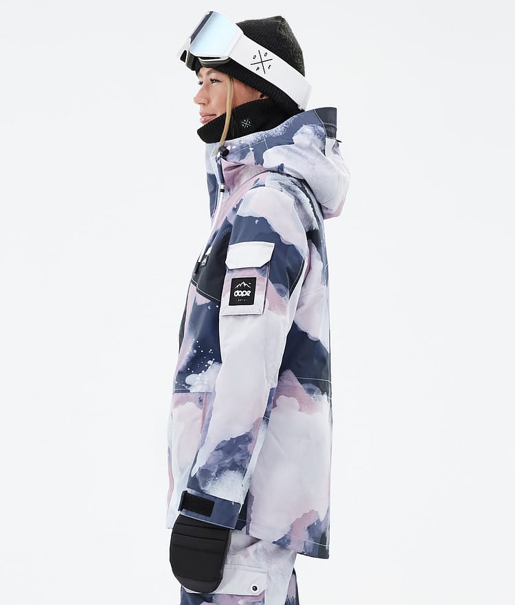 Dope Adept W Snowboard Jacket Women Soft Pink Renewed