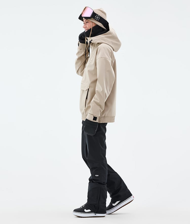 Dope Cyclone W Snowboard Jacket Women Light Grey