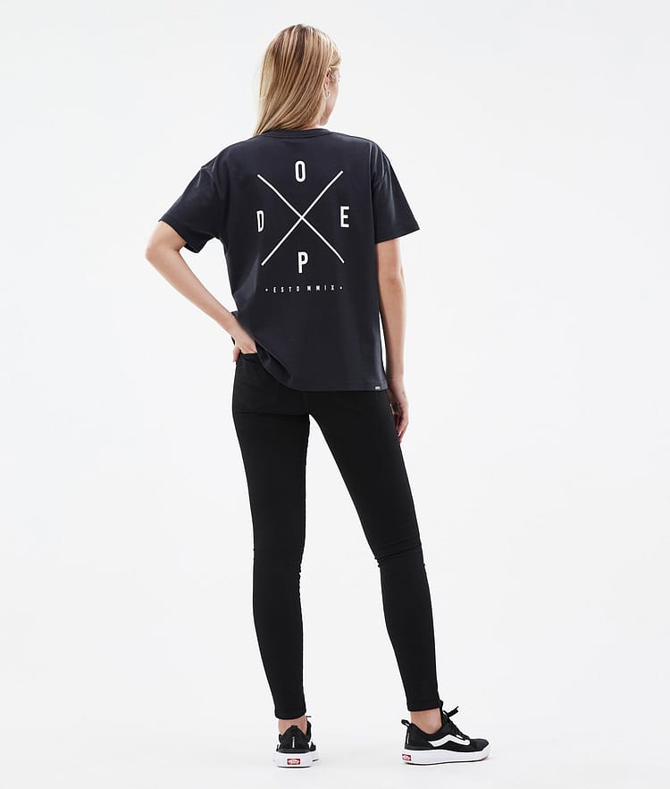 Dope Standard W 22 T-shirt Women 2X-Up Metal Blue