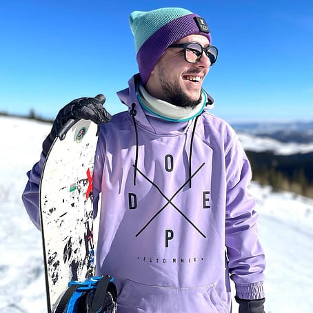 Dope Yeti Snowboard Jacket Men Summit Metal Blue