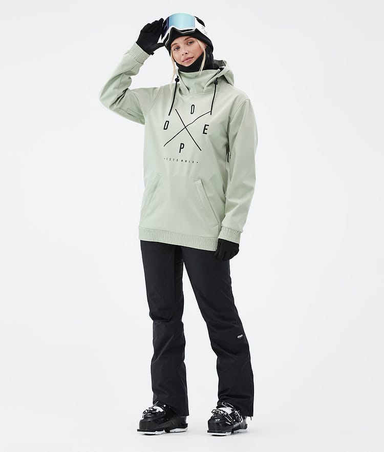 Dope Yeti W Ski Jacket Women 2X-Up Light Blue