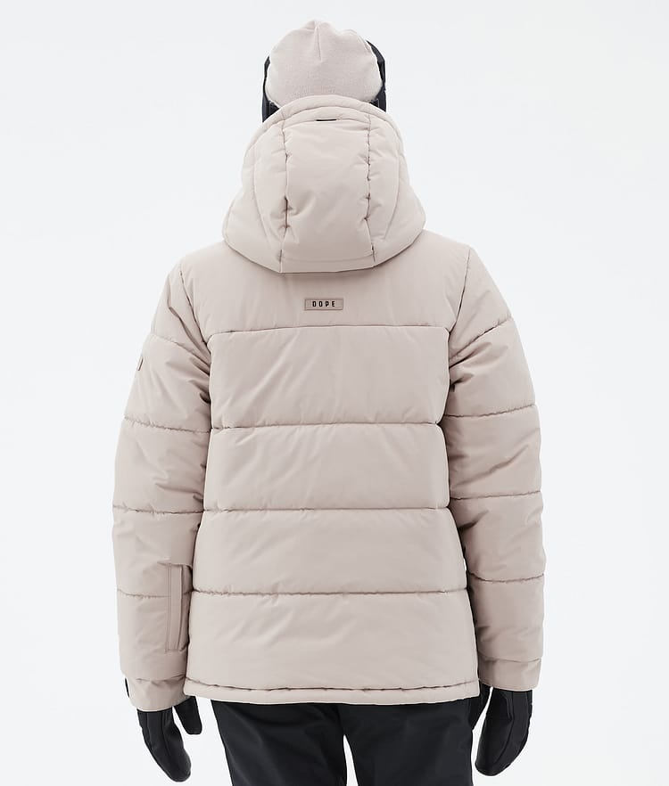 Dope Puffer W Ski Jacket Women Faded Green