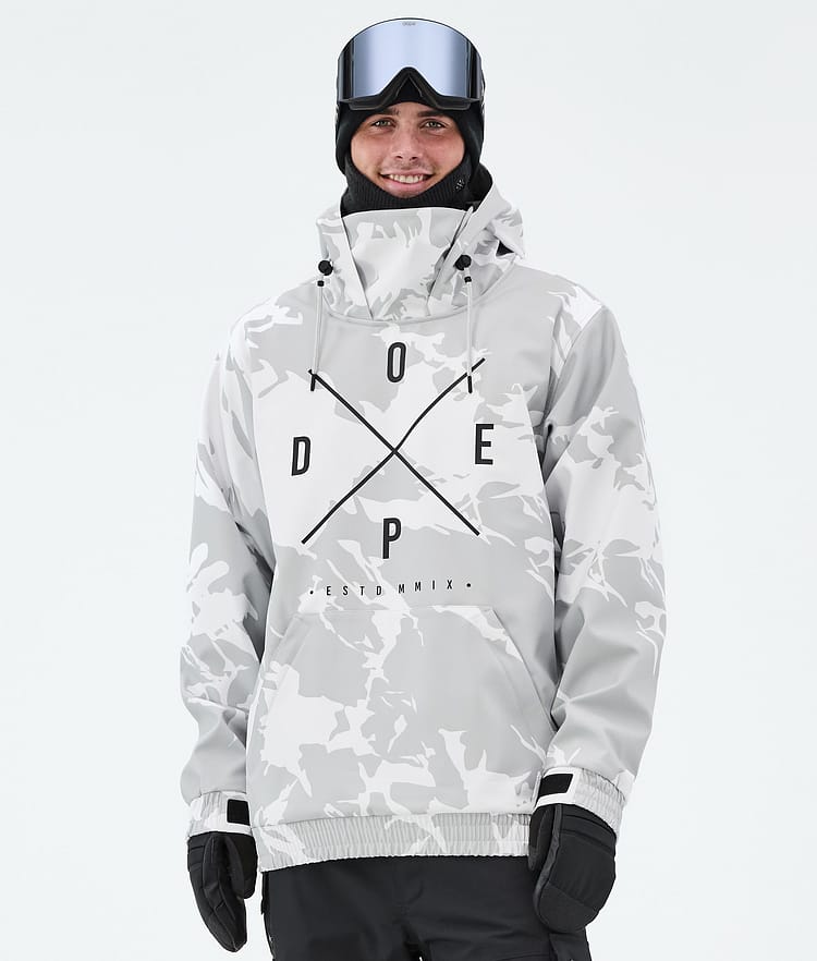 Dope Yeti Ski Jacket Men Aphex Light Grey