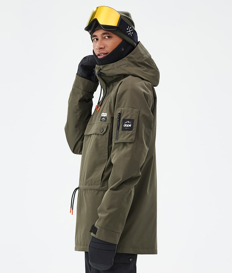 Dope Annok Ski Jacket Men Olive Green