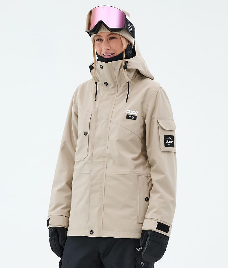 Dope Adept W Snowboard Jacket Women Soft Pink Renewed