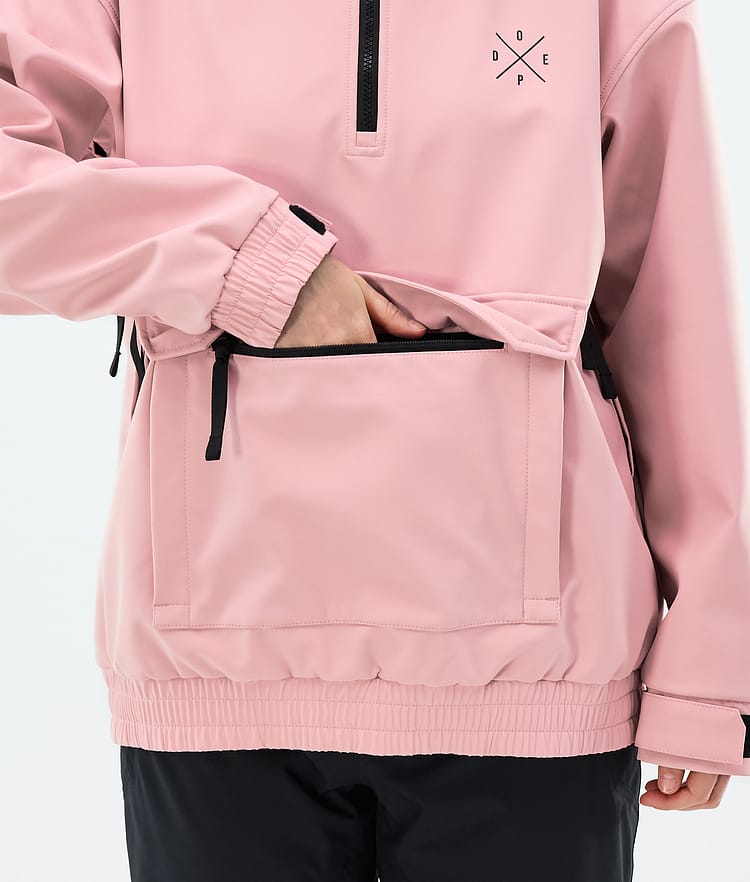 Dope Cyclone W Snowboard Jacket Women Light Grey Renewed