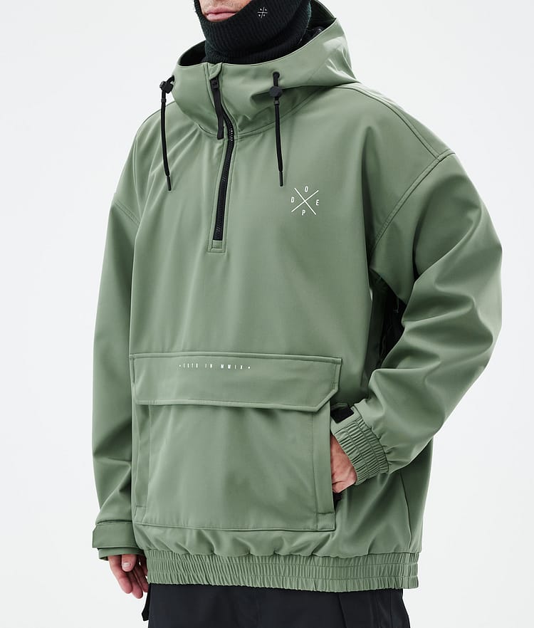 Dope Cyclone Snowboard Jacket Men Moss Green