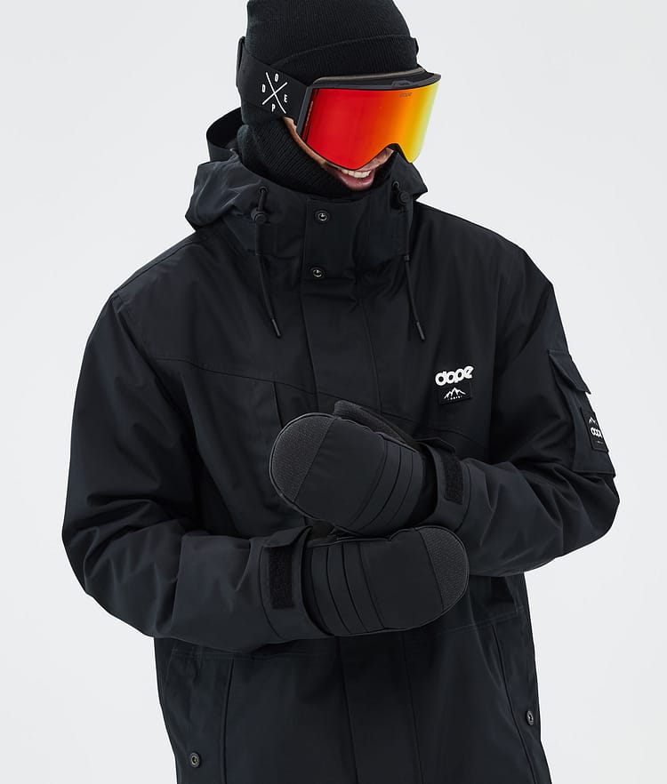 Dope Ace Snow Mittens Yellow