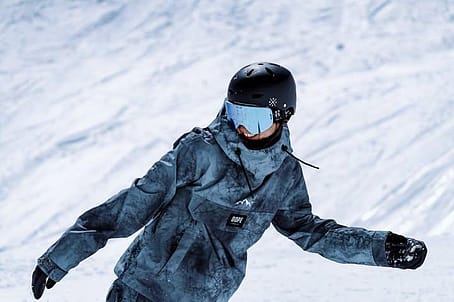 Dope Blizzard Snowboard Jacket Men Whitish Renewed