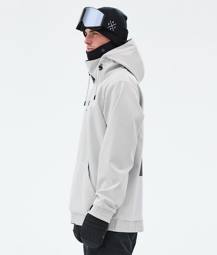 Dope Yeti Snowboard Jacket Men Ice Black Renewed