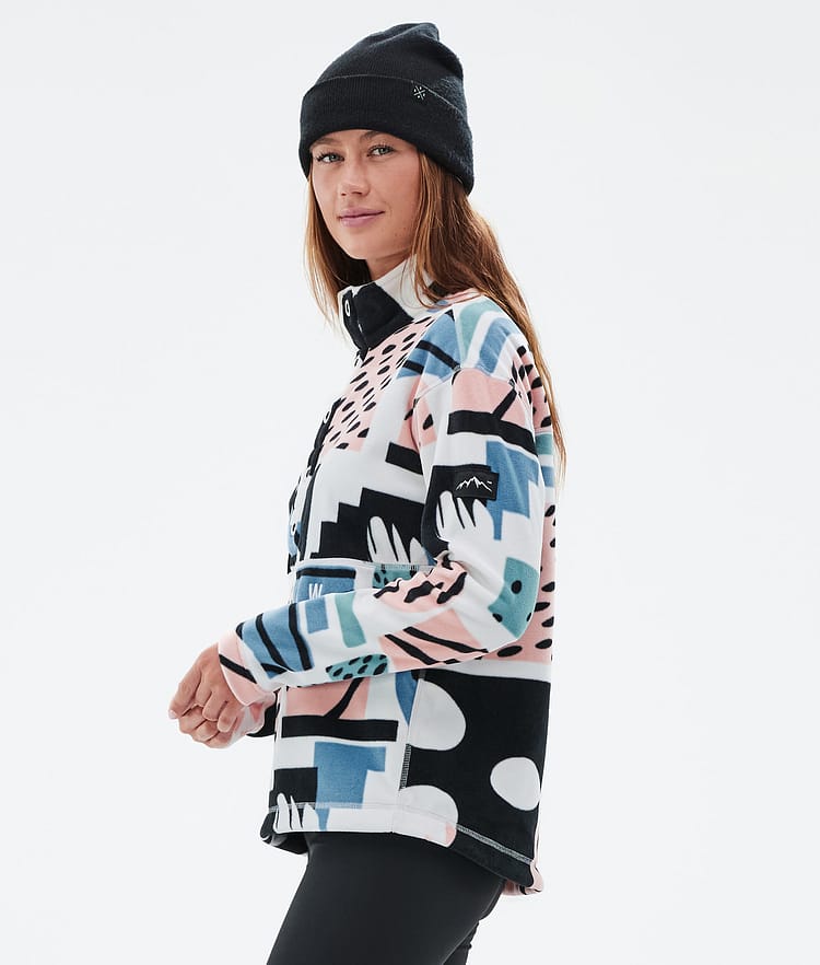 Dope Comfy W Fleece Sweater Women Faded Green