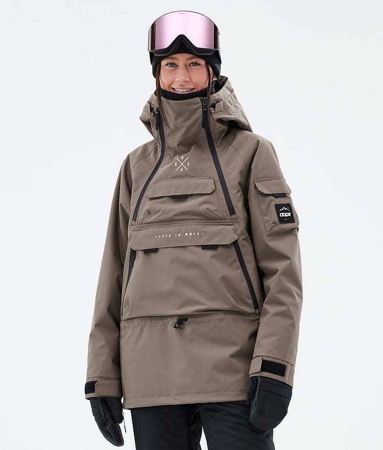 Dope Akin W Ski Jacket Women Sand