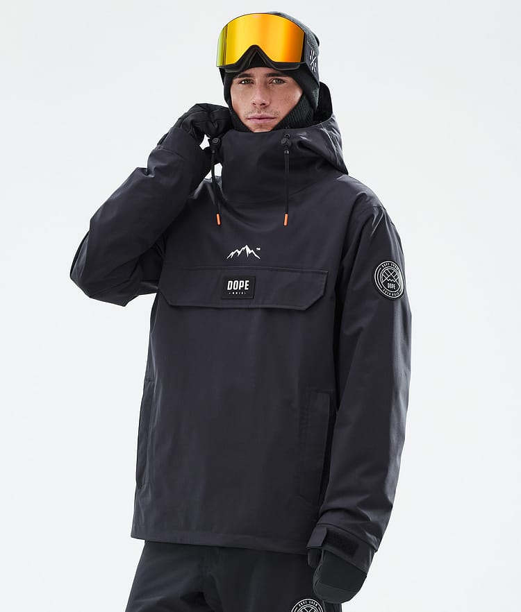 Dope Blizzard Snowboard Jacket Men Olive Green Renewed