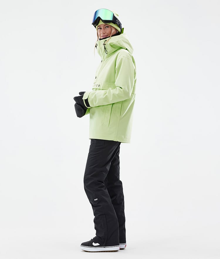 Dope Legacy W Snowboard Jacket Women Khaki Yellow