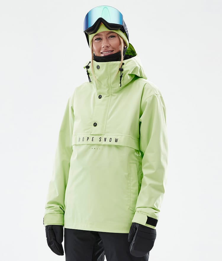 Dope Legacy W Snowboard Jacket Women Khaki Yellow