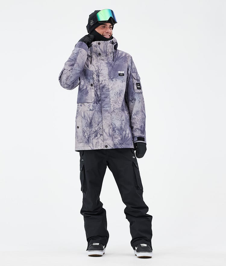 Dope Adept Snowboard Jacket Men Whitish Renewed