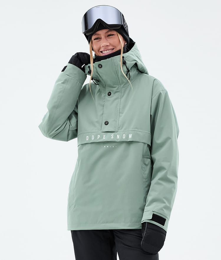 Dope Legacy W Ski Jacket Women Faded Green
