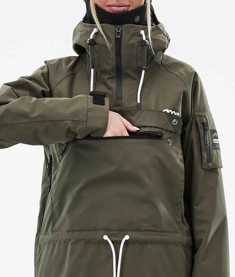 Dope Annok W Snowboard Jacket Women Soft Green Renewed