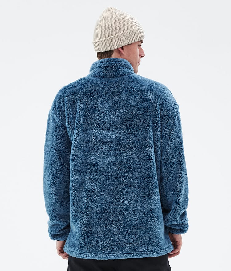 Dope Pile Fleece Sweater Men Moss Green