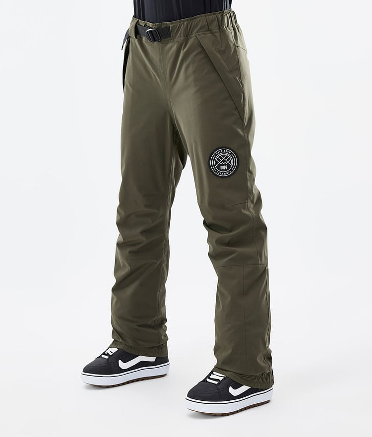 Dope Blizzard W 22 Snowboard Pants Women Burgundy