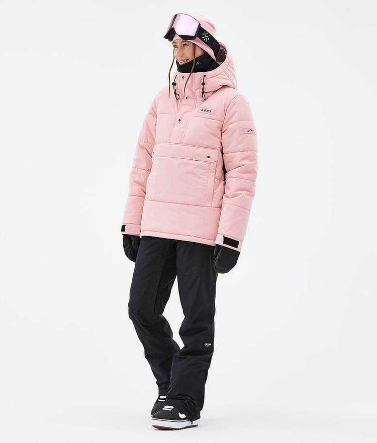 Dope Puffer W Snowboard Jacket Women Soft Pink
