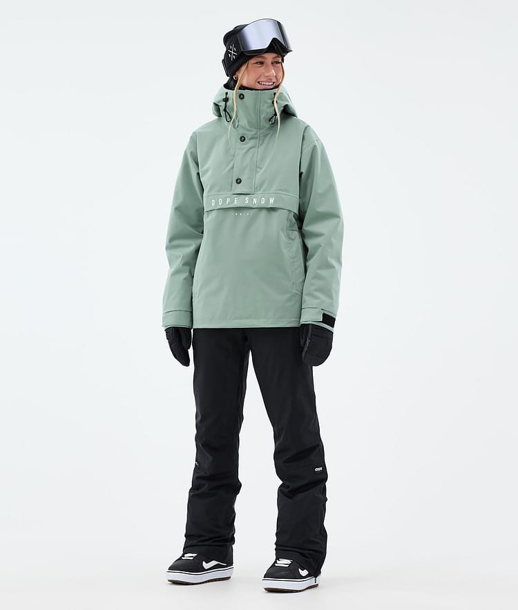 Dope Legacy W Snowboard Jacket Women Light Blue Renewed