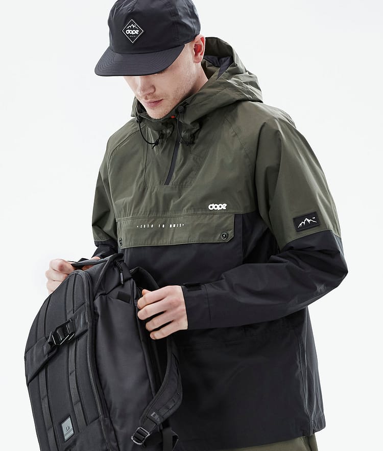 Dope Hiker Light Outdoor Jacket Men Olive Green/Black