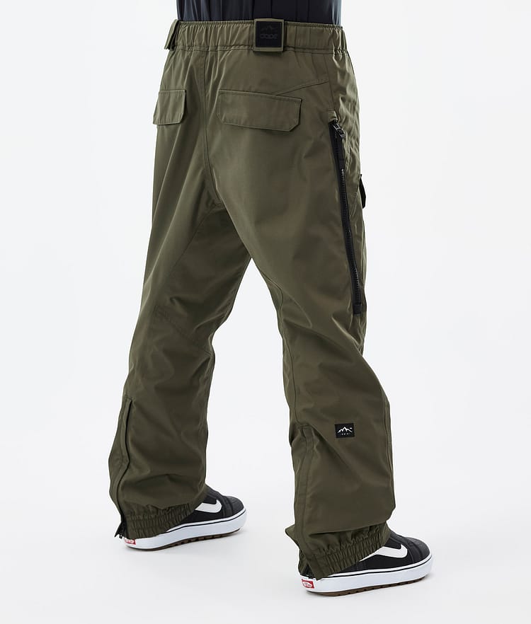Dope Antek 22 Snowboard Pants Men Paint Orange