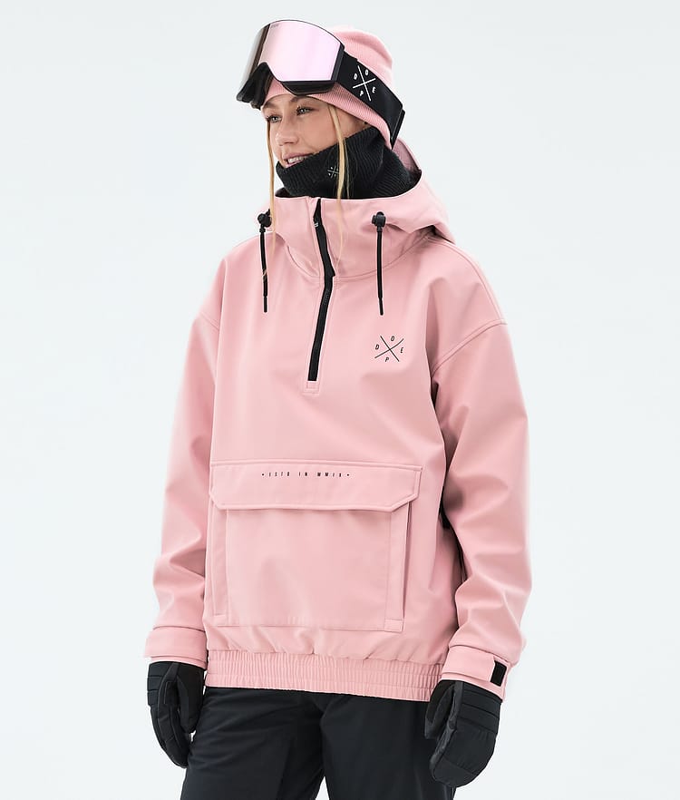 Dope Cyclone W Snowboard Jacket Women Light Grey Renewed