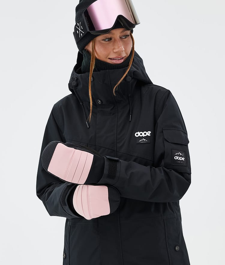 Dope Ace Snow Mittens Yellow