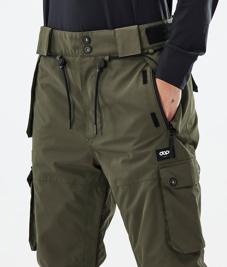 Dope Iconic W Snowboard Pants Women Black Renewed