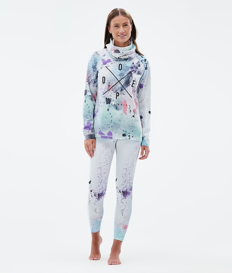 Dope Snuggle W Base Layer Top Women 2X-Up Metal Blue