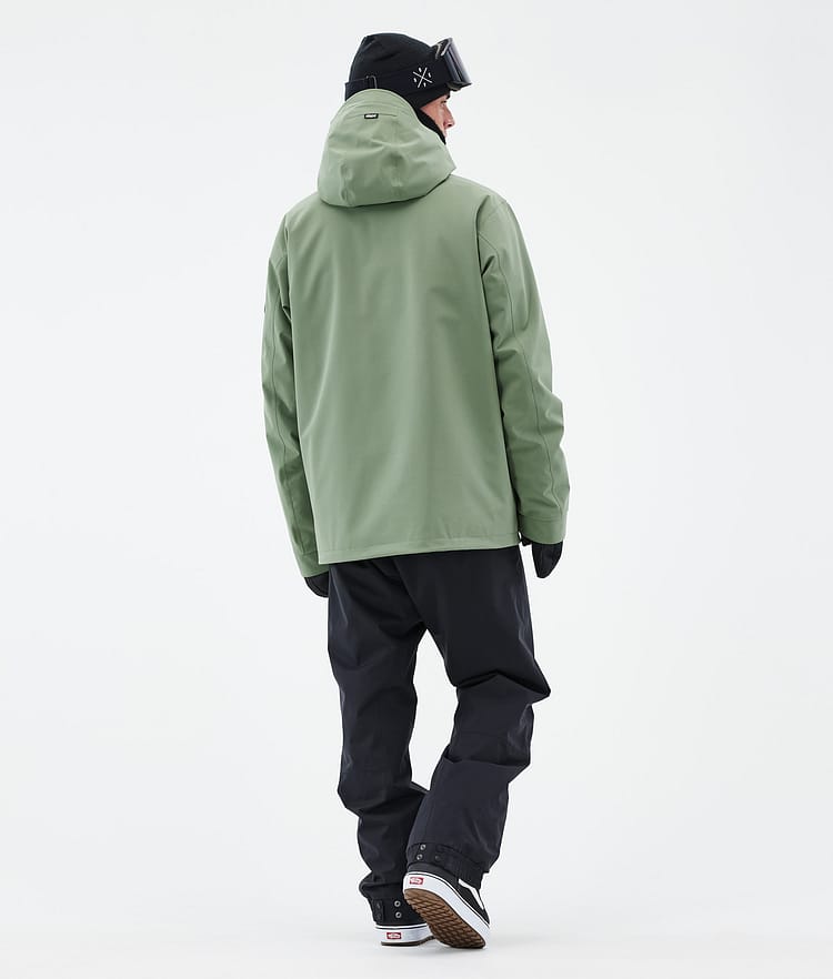 Dope Blizzard Snowboard Jacket Men Whitish Renewed