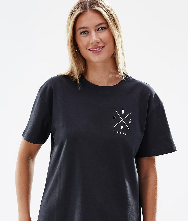 Dope Standard W 22 T-shirt Women 2X-Up Metal Blue