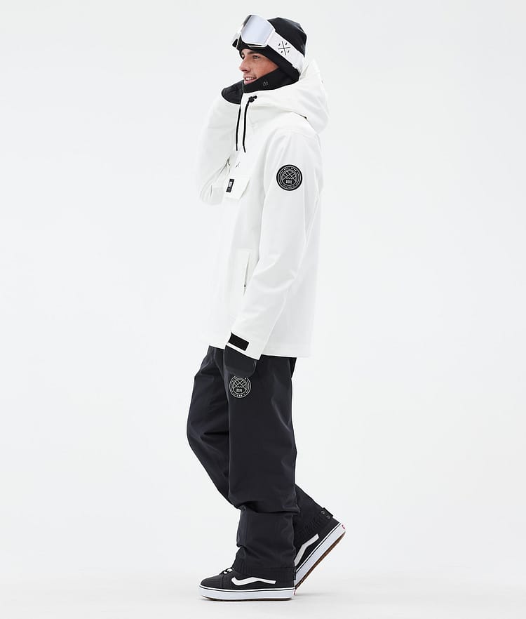 Dope Blizzard Snowboard Jacket Men Whitish