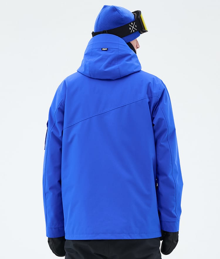 Dope Adept Snowboard Jacket Men Metal Blue Camo
