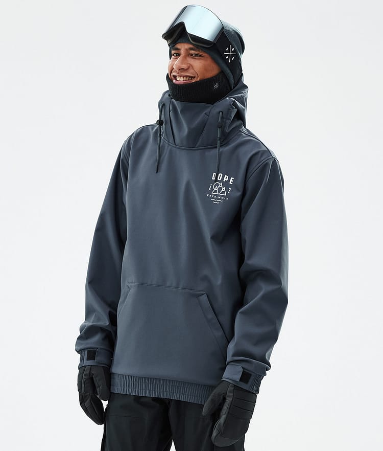 Dope Yeti Snowboard Jacket Men Summit Metal Blue