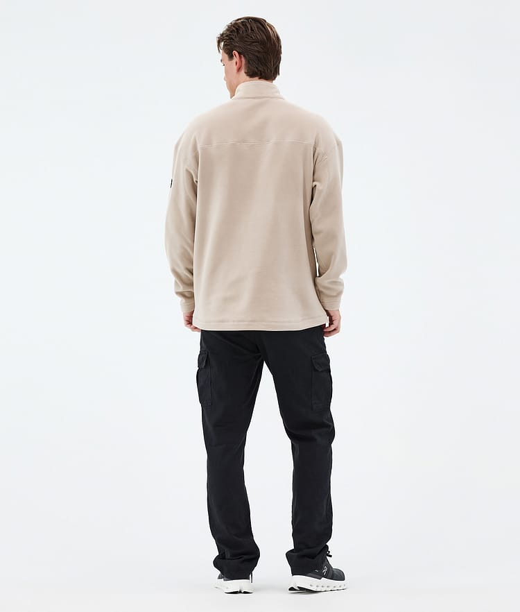 Dope Comfy Fleece Sweater Men Sand/Black