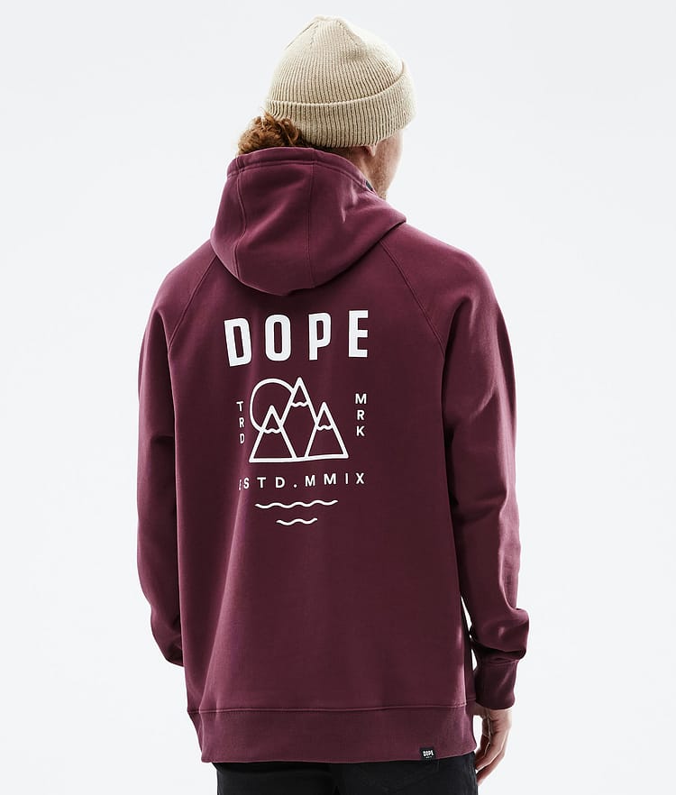 Dope Common 22 Hoodie Men 2X-Up Black