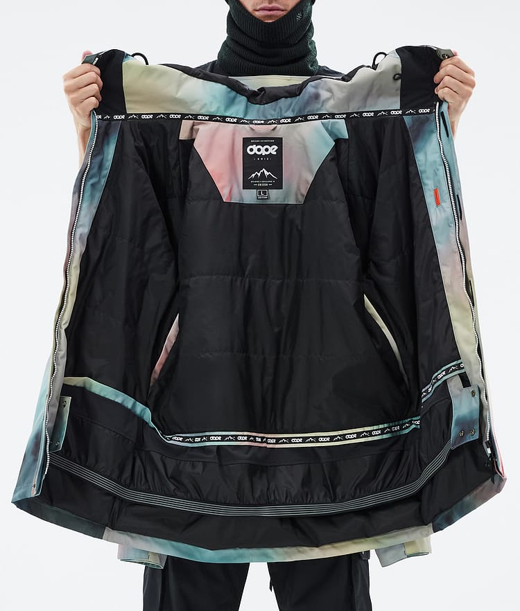 Dope Adept Snowboard Jacket Men Whitish Renewed