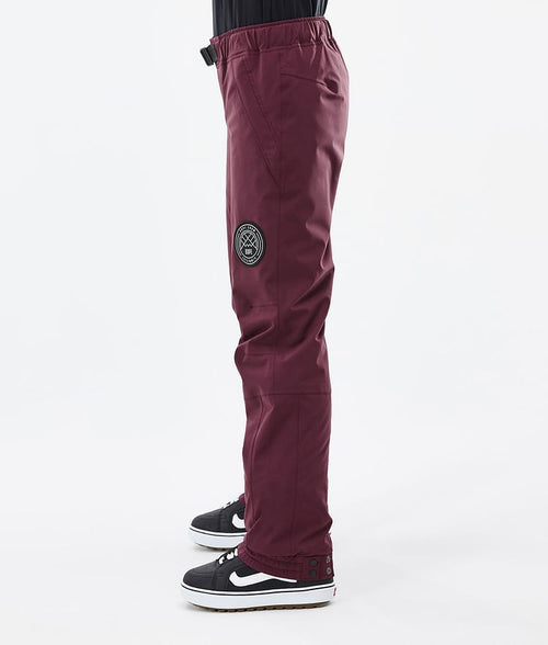 Dope Blizzard W 22 Snowboard Pants Women Burgundy Renewed